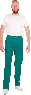БРЮКИ бирюзовые